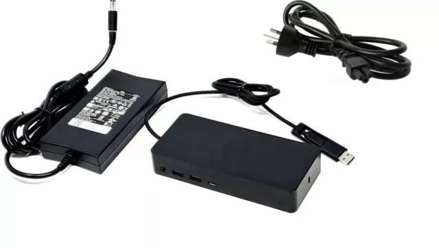 DELL D6000 USB3 UHD Triple 4K Port Replicator Dock Docking Station