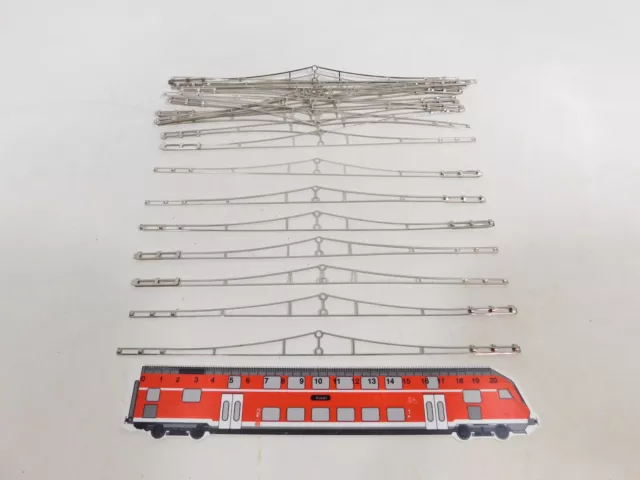 DH110-0, 5 #20x Märklin H0 AC 7013 Catenary Wire Sections for Overhead Line Top