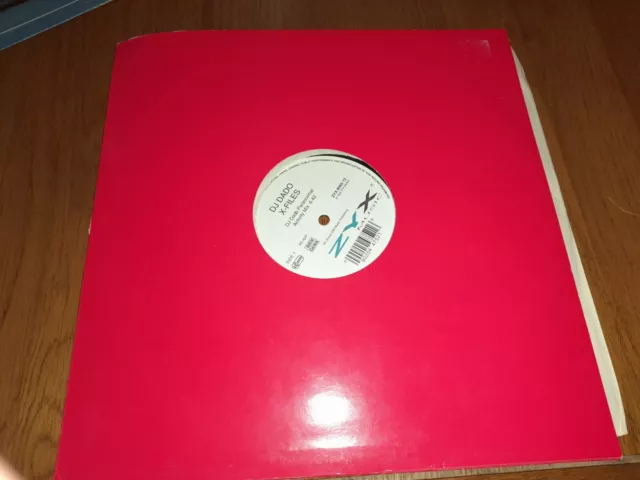 X - Files Theme Dj Dado 12 Inch Single Play Tested Vinyl Vgc 1996 Xyz Records