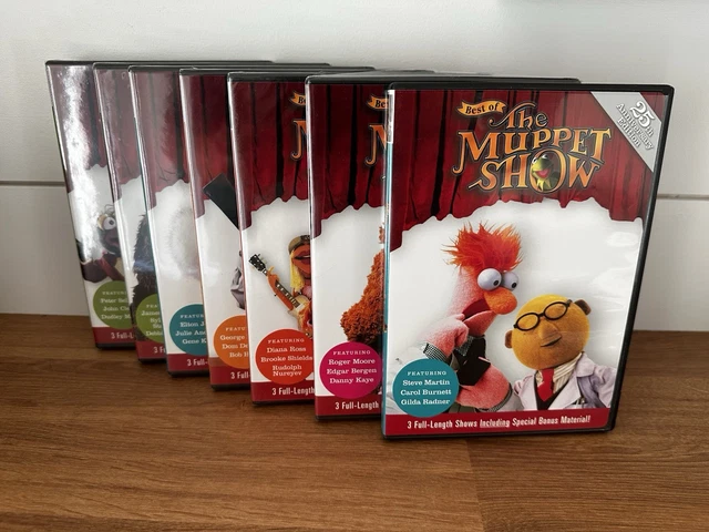 BEST OF THE Muppet Show 25th Anniversary DVDS (7) 2001 £54.03 - PicClick UK