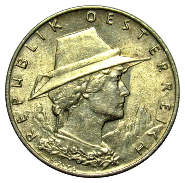 Austria 10 Groschen coin 1925 KM#2838 some luster