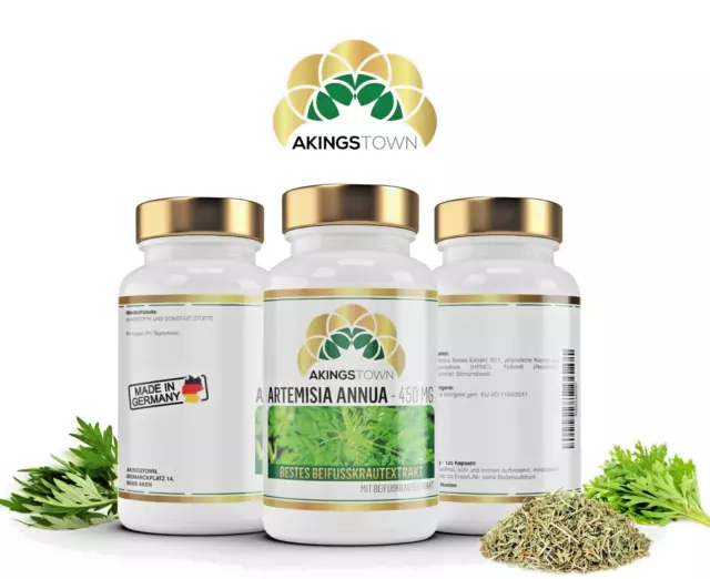 2 X 125 Artemisia annua Kapseln hochdosiert 450 mg Extrakt Made in DE 30:1 TCM*