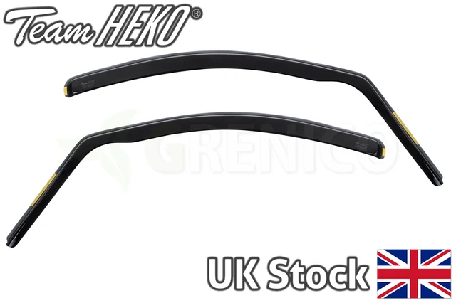 Peugeot Boxer 2006> Deflec Smoked Wind Deflectors - View #11