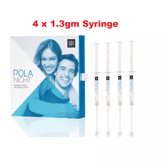 SDI PolaNight CP 22% Advanced Tooth Whitening System 1.3 gm Syringe SDI PolaNight CP 22% Advanced Tooth Whitening System 1.3 gm Syringe