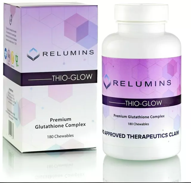 RELUMINS THIO-GLOW CHEWABLE SUBLINGUAL GLUTA COMPLEX Skin Whitening