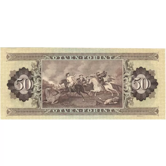 [#809240] Banknote, Hungary, 50 Forint, 1986, 1986-11-04, KM:170g, AU 2