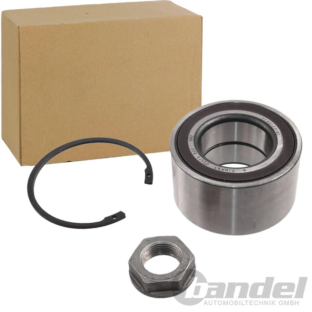 Kit De Roulements De Roue Avant Avec Capteur ABS ATEC Germany – Compatible Ford Fiesta, Focus, B-MAX, Mazda 2 – 2 Pièces
