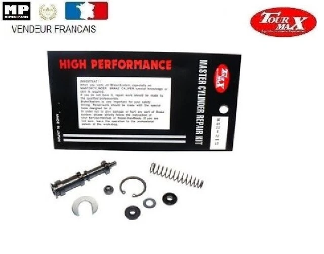 Kit Réparation Maître Cylindre Frein Arrière Yamaha FJ 1100 (1984-1985) | Marque Tourmax - Piston, Ressort, Joints