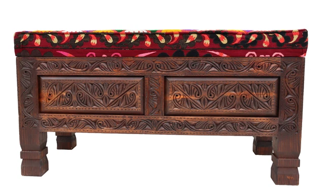 Solid wood orient ottoman poster bench armchair bench chair stool bench bench bench 23A 3