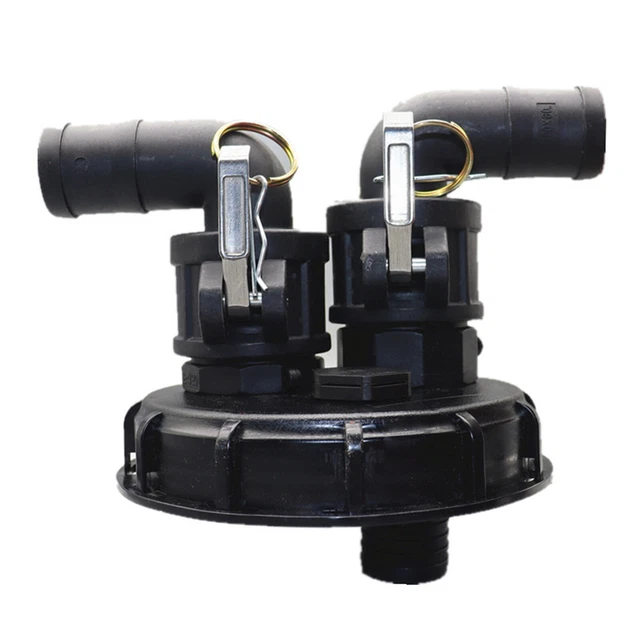Tappo Terminale Per Serbatoio IBC Con Filettatura S60x6: Coperchio Di Ricambio Con Guarnizione In Viton (1-3 Pezzi) - 2