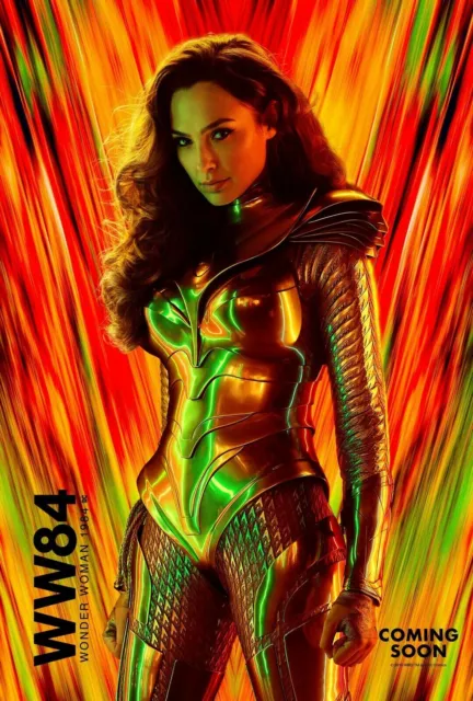 379264 Wonder Woman Película Gal Gadot 2020 PÓSTER DE IMPRESIÓN EN PARED