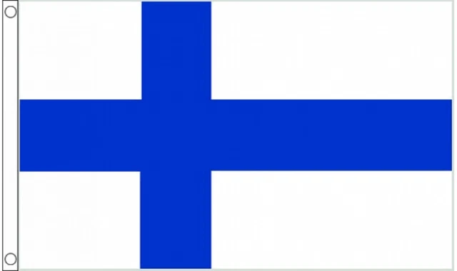 Finlandia Nacional Bandera Ataúd Cortina Con Speedy Despacho