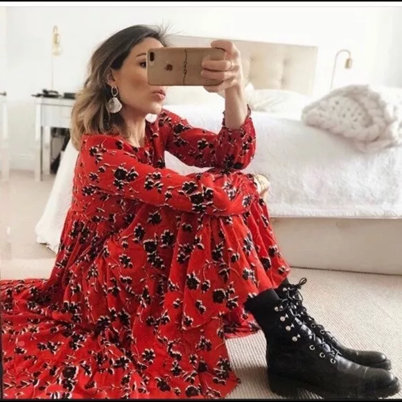 ZARA Angel Midi aplastic Maxi