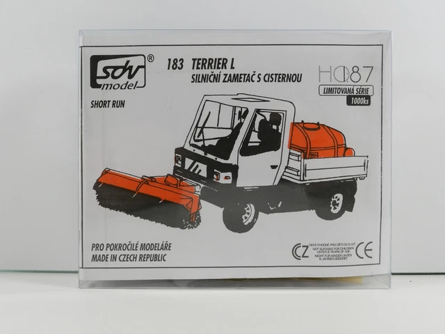Sdv SDV MODEL 183 H0 Bausatz Terrier L 4x4 Kehrmaschine - NEU EUR 25,00 ...