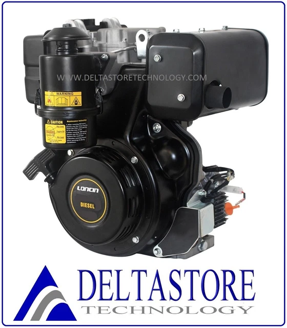 MOTORE DIESEL 5 HP LONCIN AVV. MANUALE conico 23 mm LOMBARDINI ACME