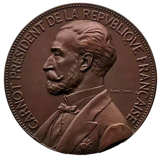 Médaille Funérailles de Sadi Carnot - Président de la République - par