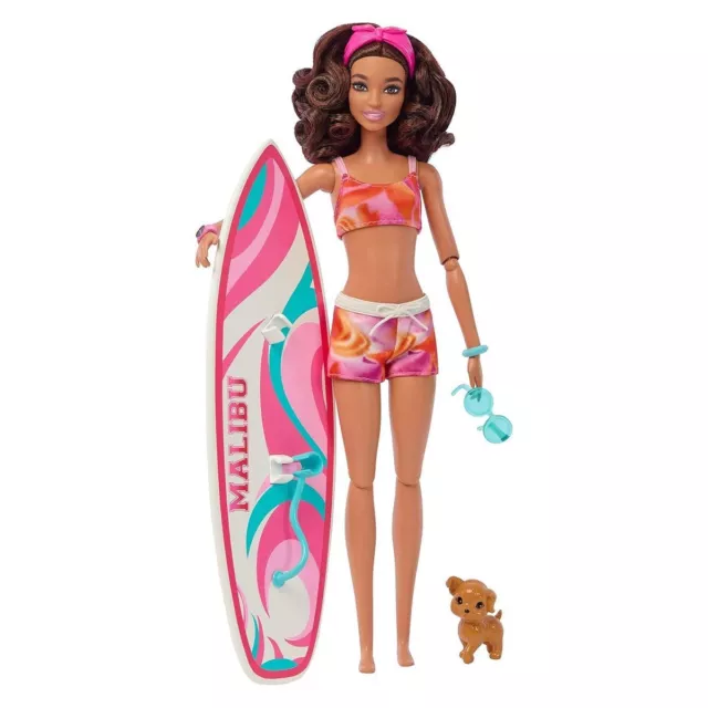 Mattel HPL69 - Barbie - Surferin mit Zubehör