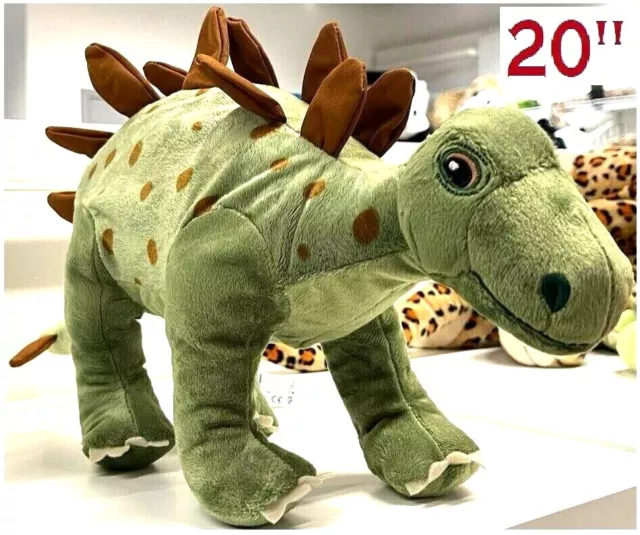 JÄTTELIK Soft toy, dinosaur, dinosaur/stegosaurus, 20  - IKEA