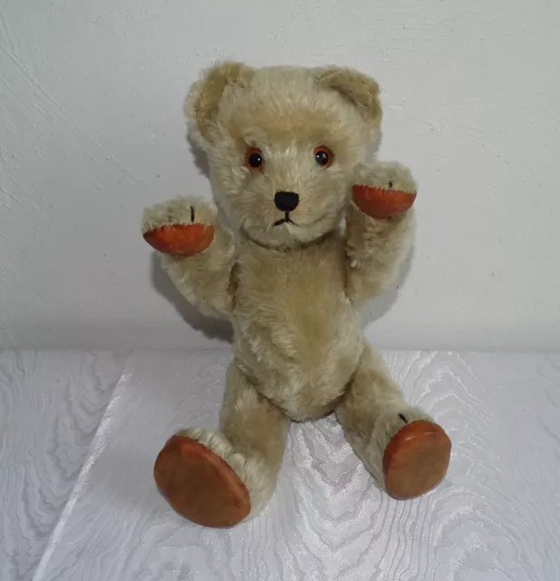 ausdrucksstarker Schuco Tricky yes no Teddy aus Mohair gut erhalten alt