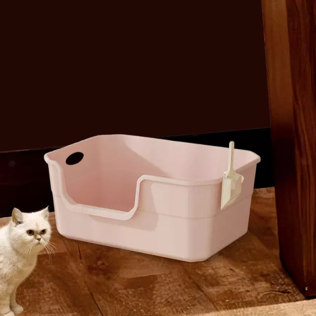 Bacs à litière pour chat, bac à litière Portable pour chaton, toilettes