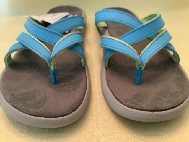 COLUMBIA Womens Sandals Sz 7 ~ Kambi II Riptide ~ Jade/Lime ~ NWT NEW 3