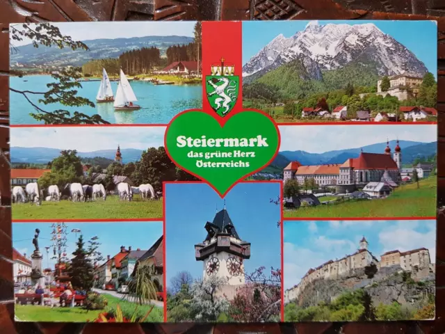 Postkarte a975 g. Steiermark, Ansichtskarte, Sammlung, AK