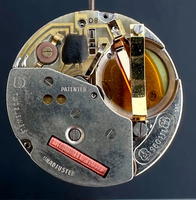 ETA 450.111 Quartz Movement – Swiss Made, Date At 3 O'clock – New No Tags