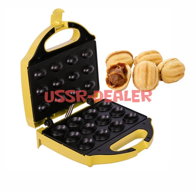 Nuts Oreshki Oreshnitsa Electric Mold Maker Dish Cookie Form Baker 12 Pcs Russia