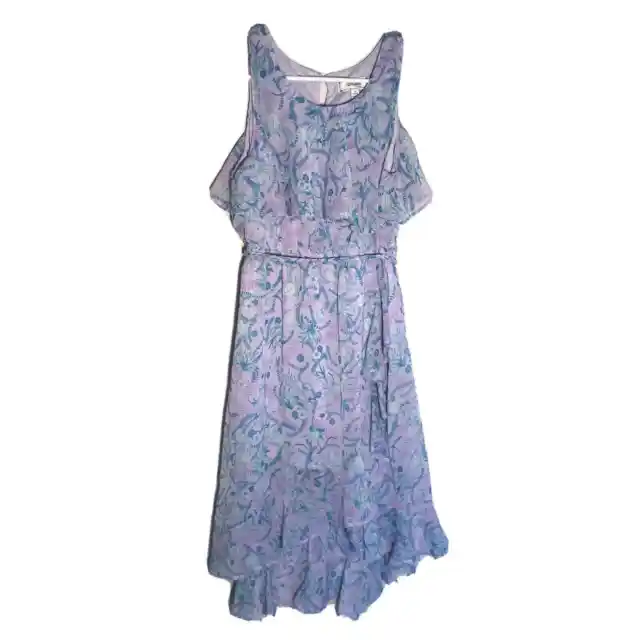 Disney D-signed Little Mermaid Lavender Purple Blue Dress girls sz 10/12