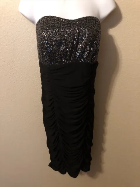 WOMEN’S BLACK STRAPLESS Cocktail Dress Size 2x Wishes, Wishes, Wishes ...