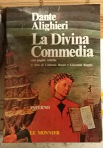 La Divina Commedia Inferno Dante Alighieri Bosco Reggio Le Monnier 9788800412933