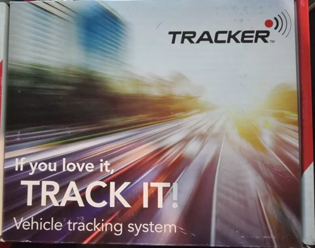 Tracker VLU6 Monitor Vehicle Tracking System - New & Boxed.