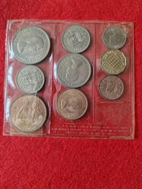 1953 Coronation Coin Set