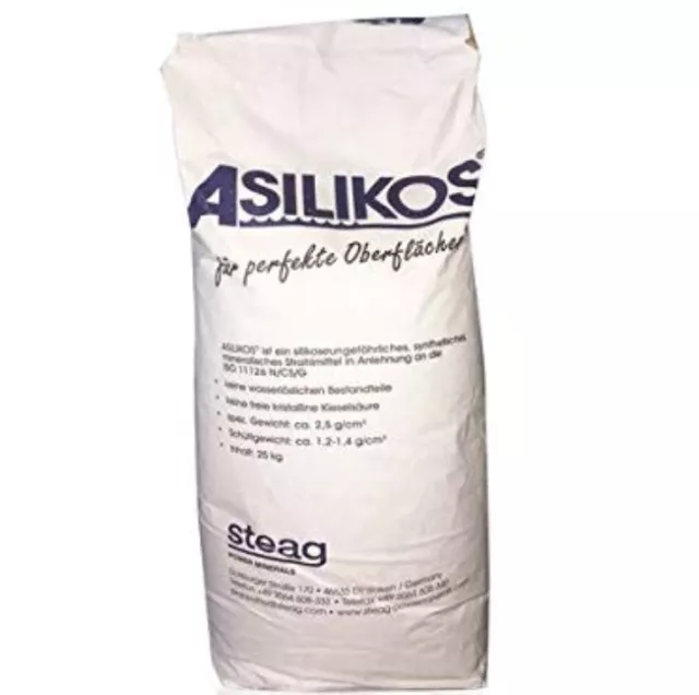 STEAG Asilikos Strahlmittel  0,2-0,5mm,  25 Kg