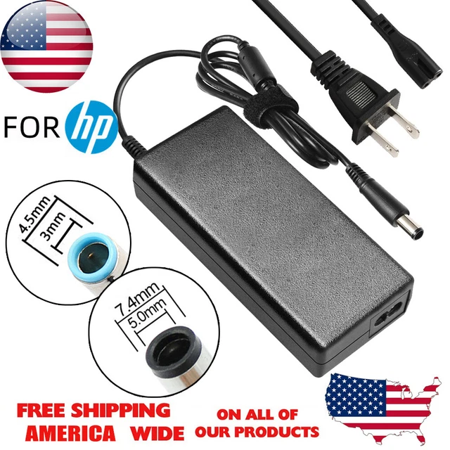 45W/65W/90W Laptop Charger Adapter for HP Envy 13 15 Pavilion DV4 DV5 DV6 DV7 G6