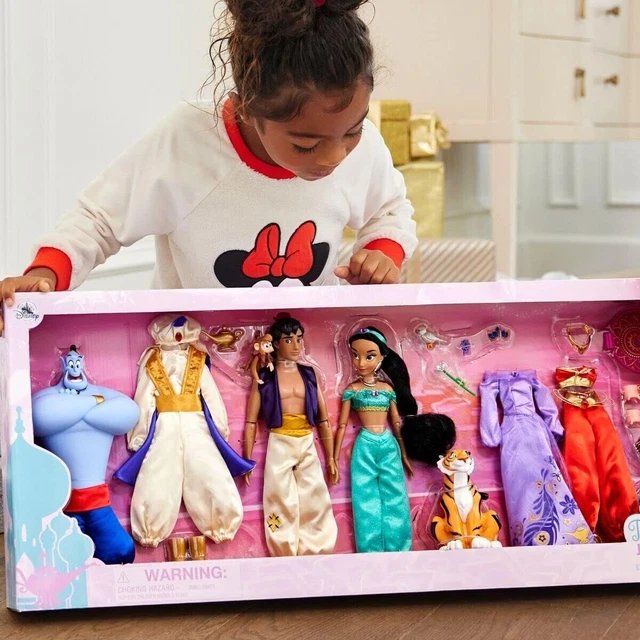 DISNEY STORE ALADDIN Gift Set Classic Doll Jasmine - NEW Collector £337 ...