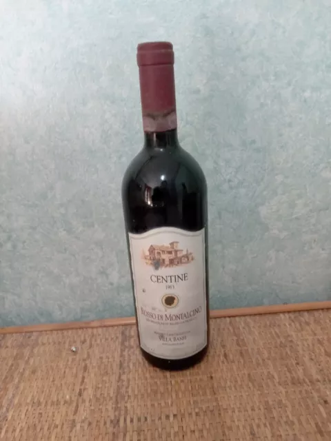 Vino 1983 Centine rosso di Montalcino villa Banfi 75cl 13%