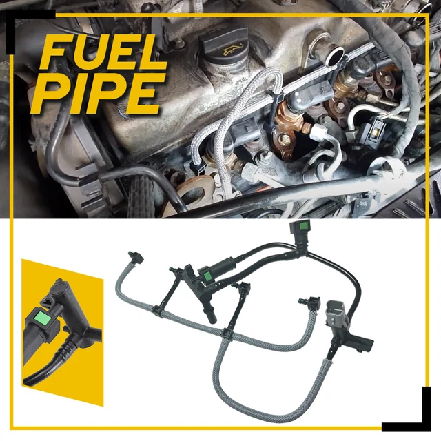 Leak Off Fuel Pipe With Sensor For Ford Transit Connect Focus Mondeo 1.8 Tdci UK