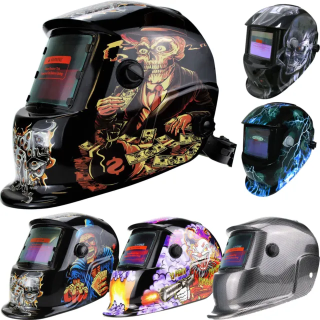 Auto Darkening Welding Mask Helmet Solar Powered Welders ARC TIG MIG Grinding UK