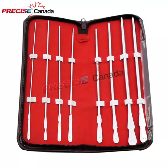 Dittel Urethral Sounds Set Of 8 Urology Surgical Medical Instruments New Dittel Urethral Sounds Set Of 8 Urology Surgical Medical Instruments New