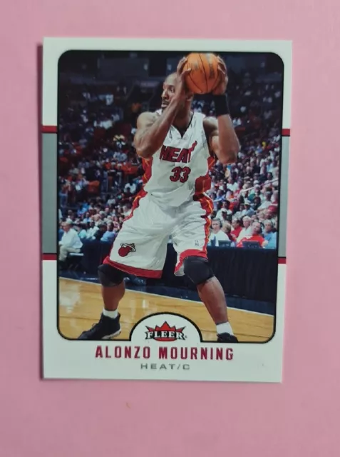 Alonzo Mourning Card 2002-03 Ultra Back 2 Back Game Used #12