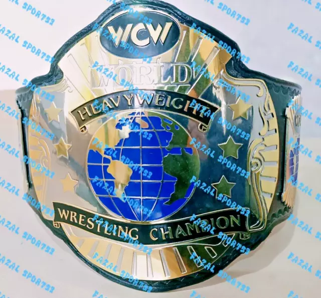 World Championship Wrestling Heavyweight Championship Title Belt 2mm brass