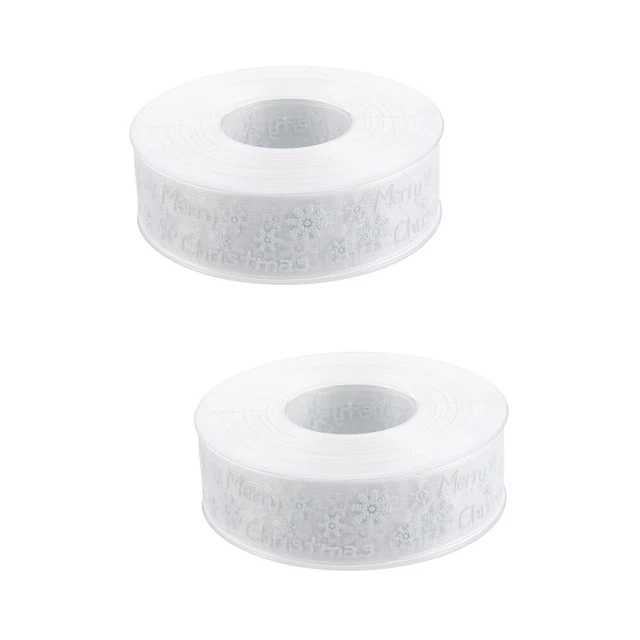 2x Weihnachten Band Geschenk Wrapper Band Weihnachten Diy Handwerk 6