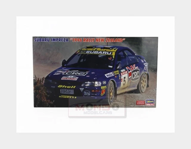 Hasegawa Maquette Voiture 51151 Subaru Impreza Vainqueur Du Rallye De Monte Carlo 1995 Super Detail 124