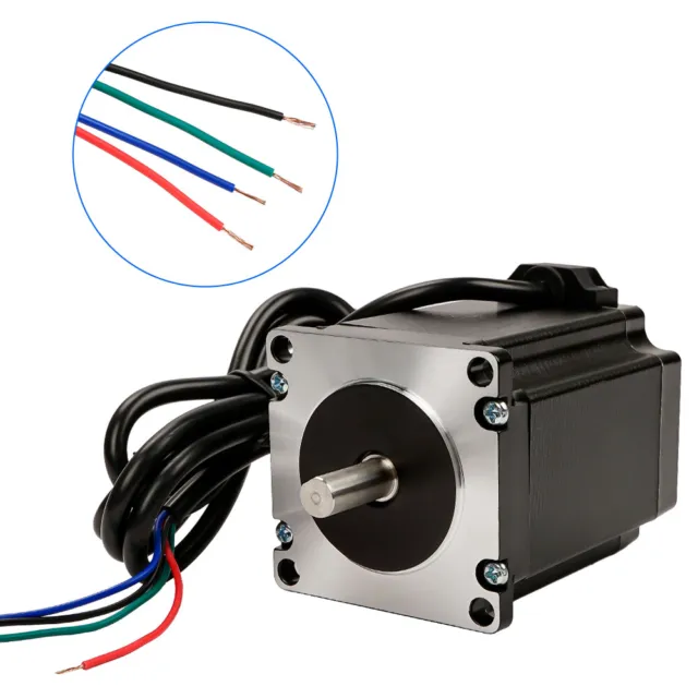 CNC Nema 23 Stepper Motor 57*82mm 8mm Dual Shaft Motor For CNC/Printer