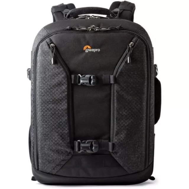 Lowepro Pro Runner BP 450 AW II Foto-Rucksack schwarz Reißverschlüsse Handgriff