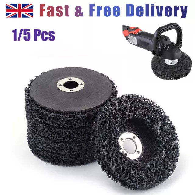 100*16mm Rotary Twist Flat Wire Brush Crimp Bevel Wheel Cup Set Angle Grinder