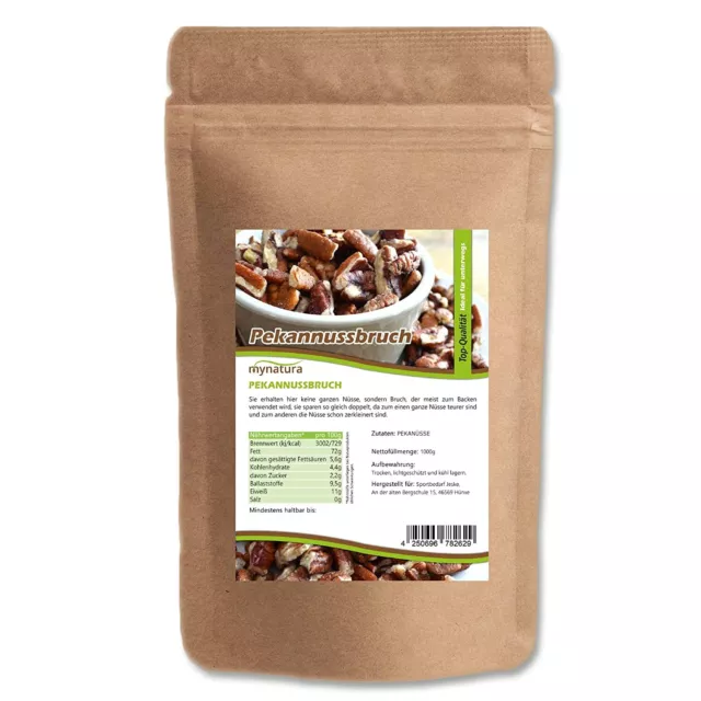 Mynatura Pekannussbruch 1000g Beutel [SONDERPOSTEN] 1