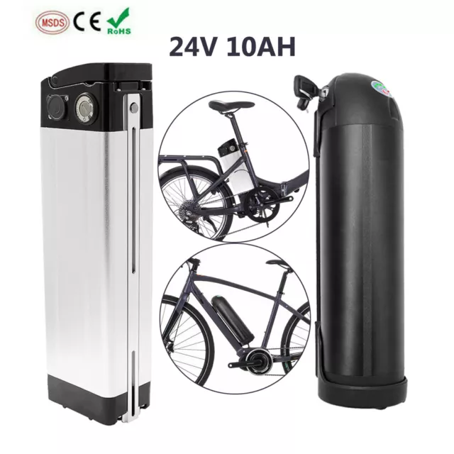 24V 10Ah 250W 350W Silverfish Bottle Lithium Battery fr E-Bike Electric Bicycle