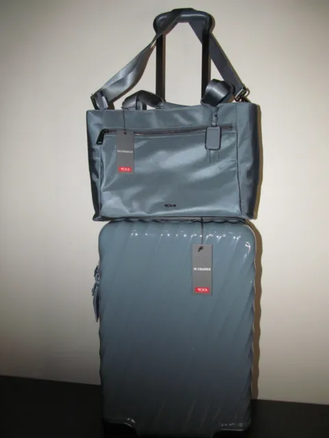 Tumi Luggage Set 19 Degree Carry-on Spinner & Matching Voyager Travel Valise-NWT